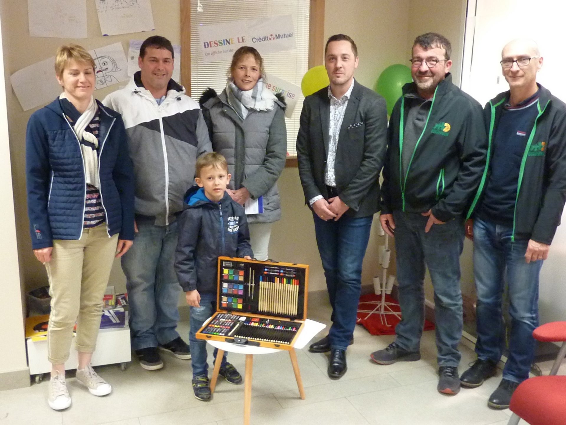Mattéo Lemeunier, grand gagnant du Concours du Père Noël