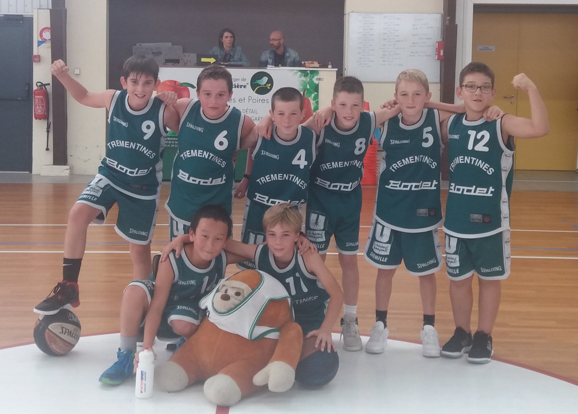 L'équipe U 11 -1 G finit  2e du championnat  D1C