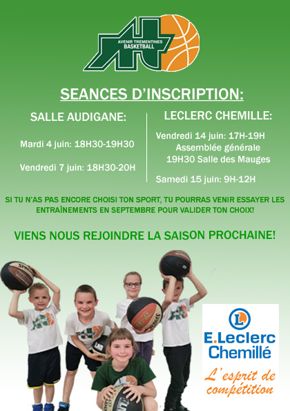 Les inscriptions continuent ...