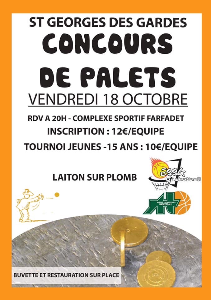 Concours de palets organisé par ESSG Basketball