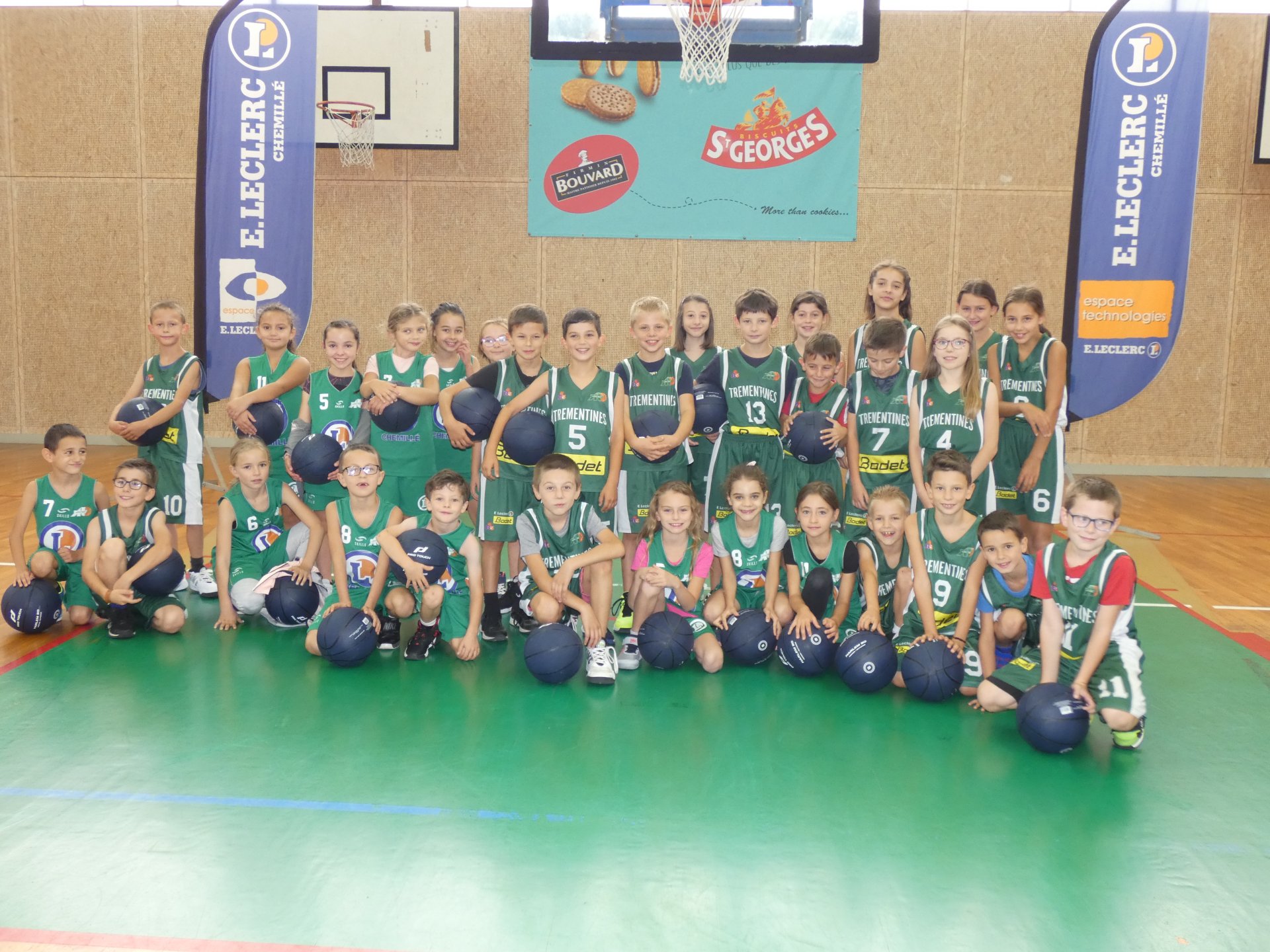 Ballons offerts par le Comité aux U9/U11