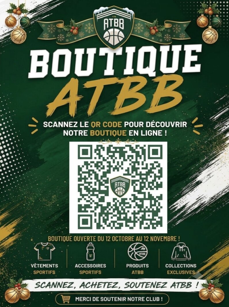Nouvelle commande boutique pour Noël !